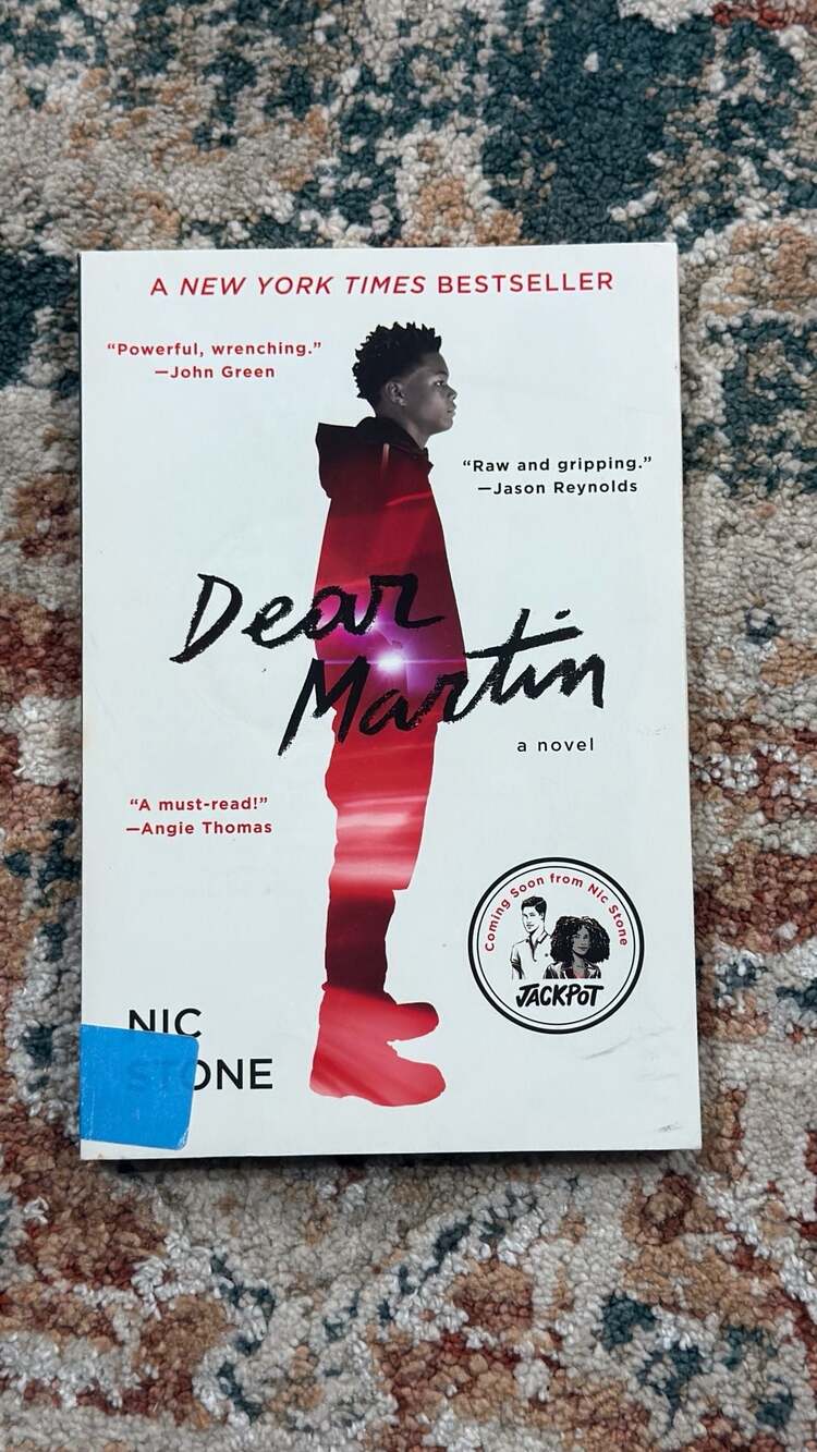 Dear Martin by Nic Stone Paperback Book